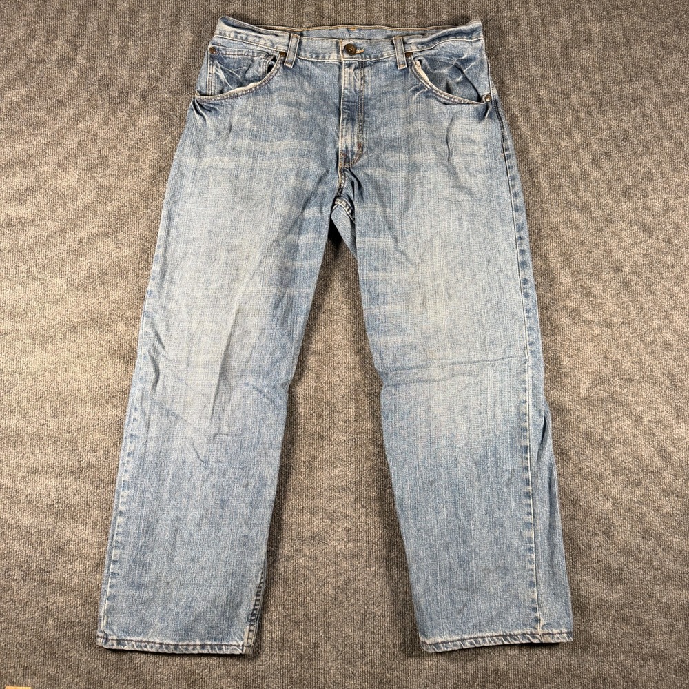 Vintage Levi's Silvertab Jeans Baggy Size 36x30 90s Y2K Distressed